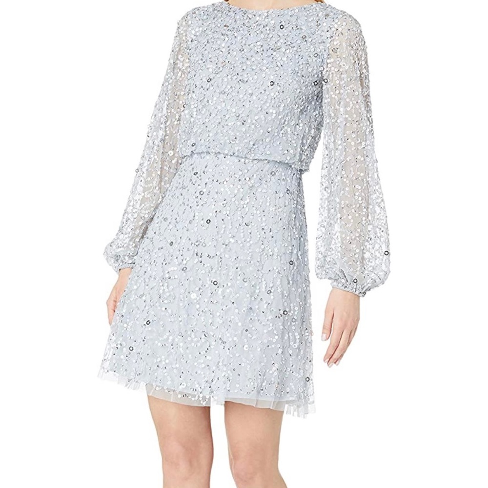 Adrianna Papell Sequin Party Dress